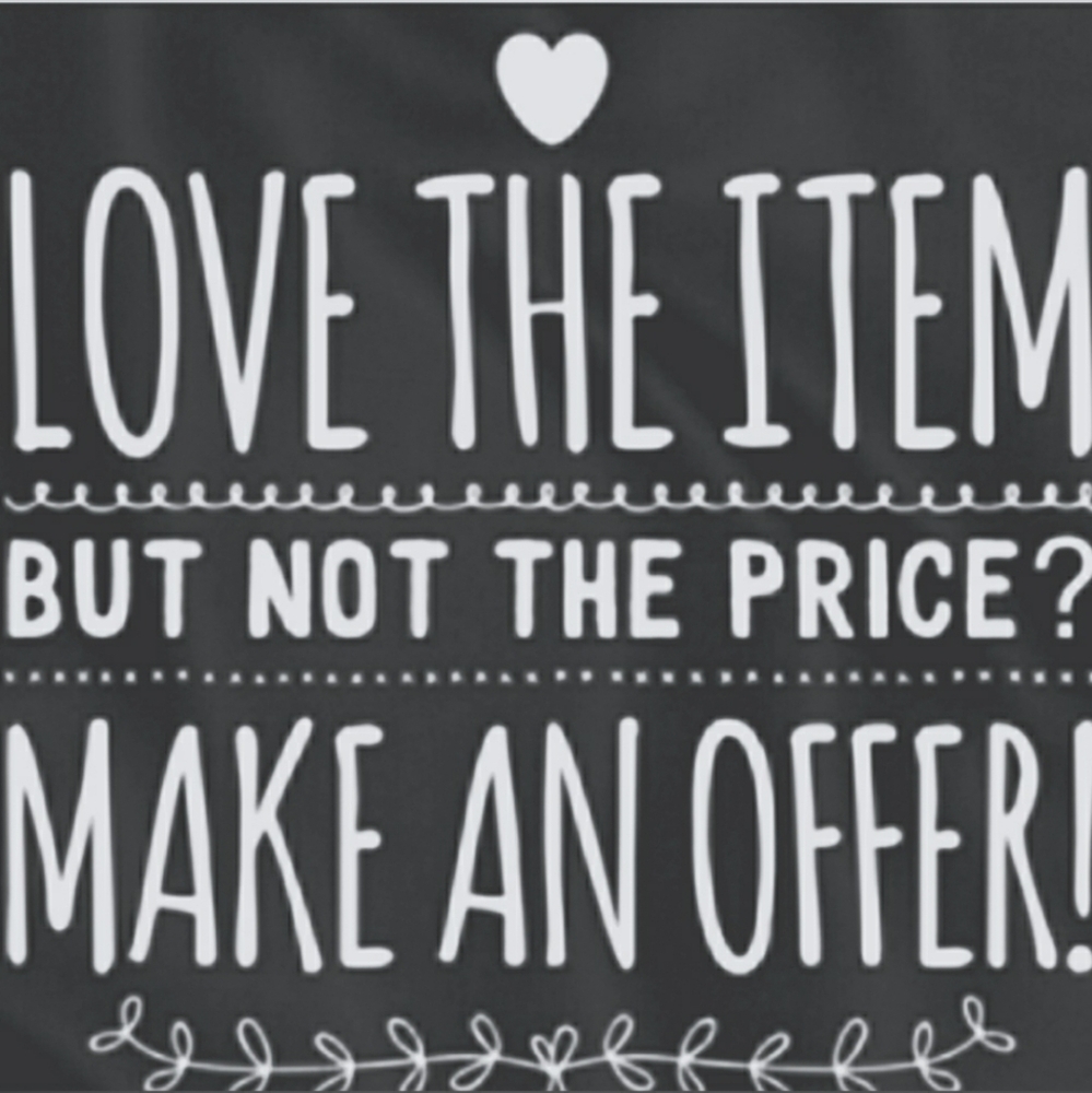 All offers considered 🤔 😉